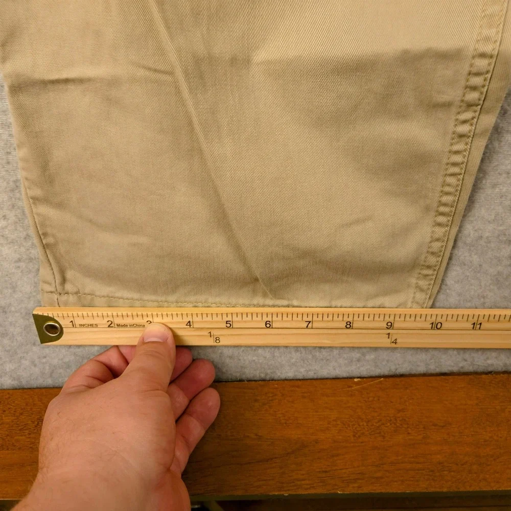 Levi's Silver Tab Khakis Beige Baggy Cargo Pants Mens W36 L30 Skater Relaxed Fit